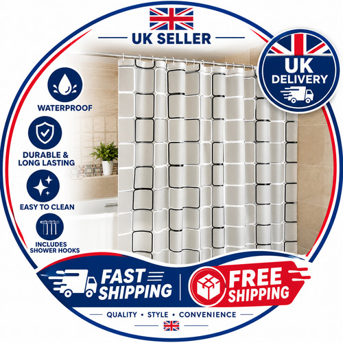 Extra long fabric shower - extra,