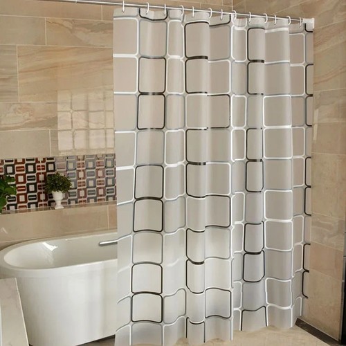 Extra long fabric shower - fabric,