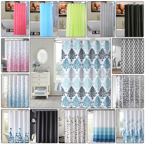 Printed bathroom shower - printed,