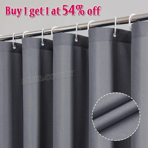 Extra long fabric shower - fabric,