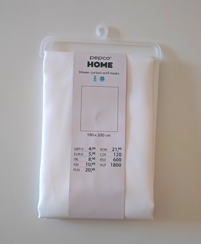 Pepco home white polyester - white,