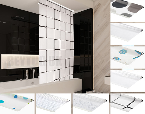 Bathroom shower curtain - shower,