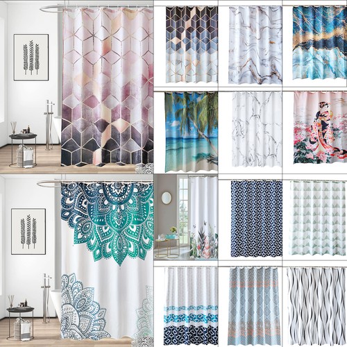 Extra long polyester bathroom - long,