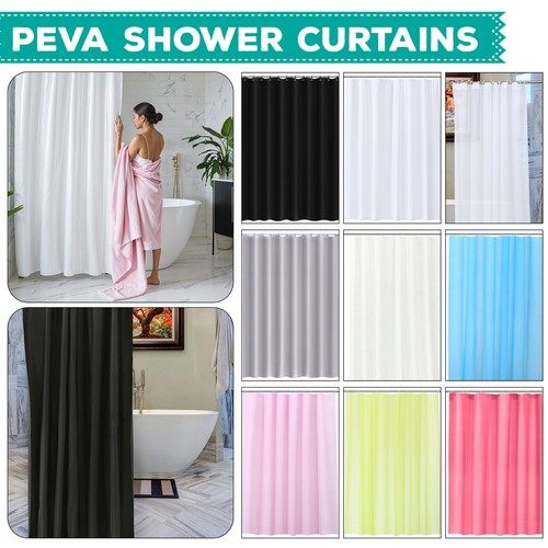 Plain shower curtain - curtain, &