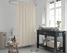 Light Cream Fabric Shower