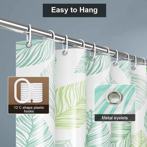 Shower curtain 200 - 200/240, drop